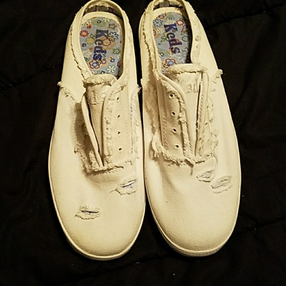 Women's white mule Keds sz.7.5
