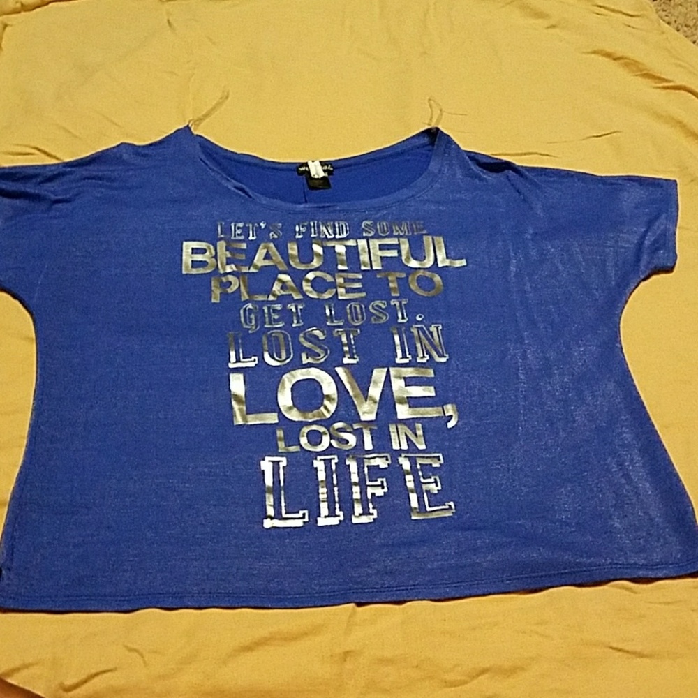 Blue top
