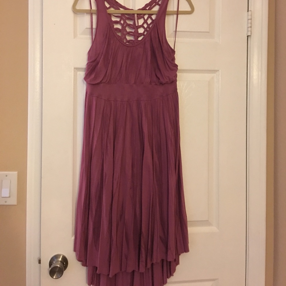 Free People purple cotton sundress