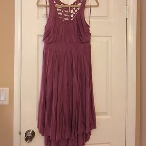 Free People purple cotton sundress