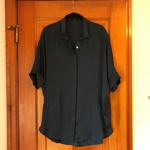 Navy Oversized Burton Down