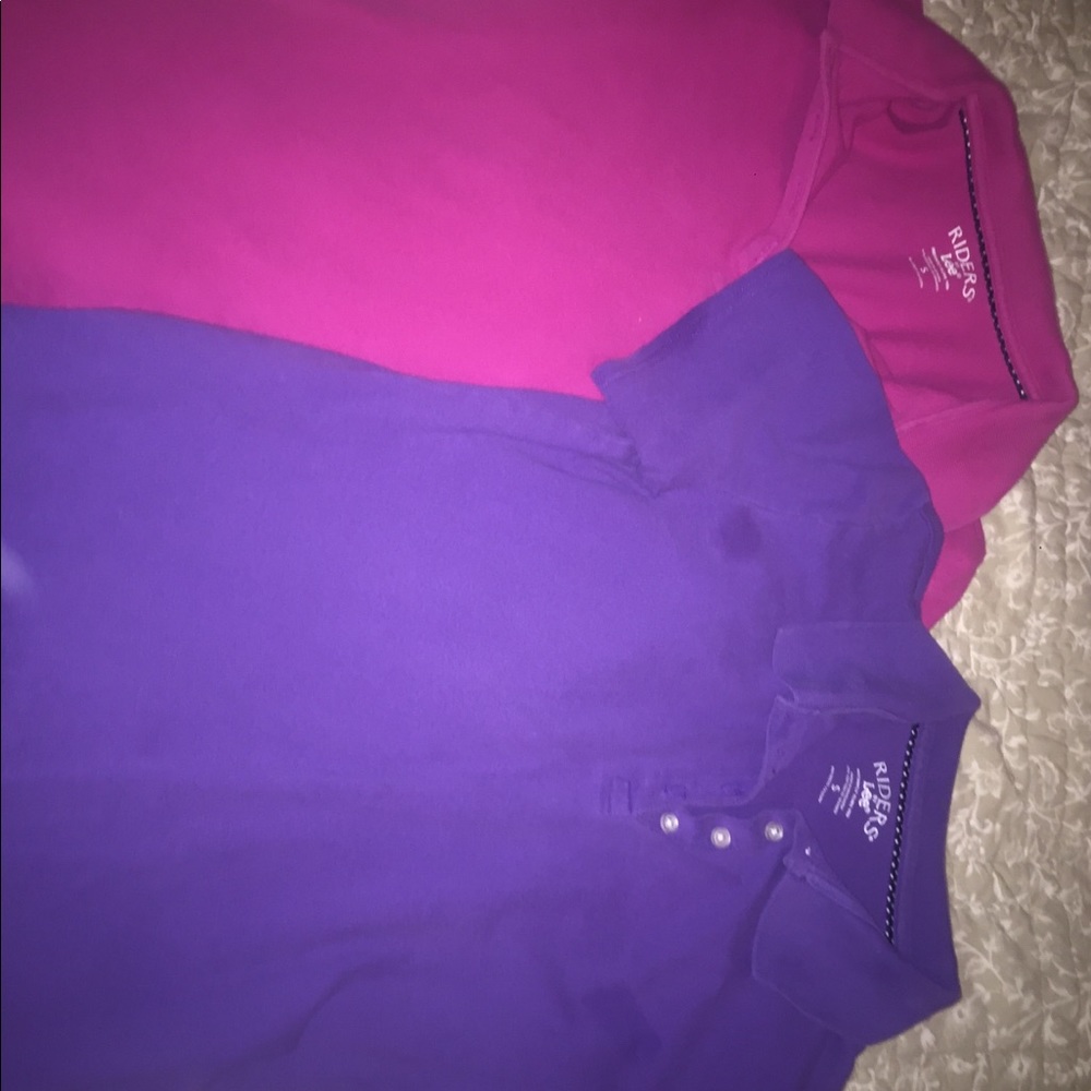 2 riders polo shirts