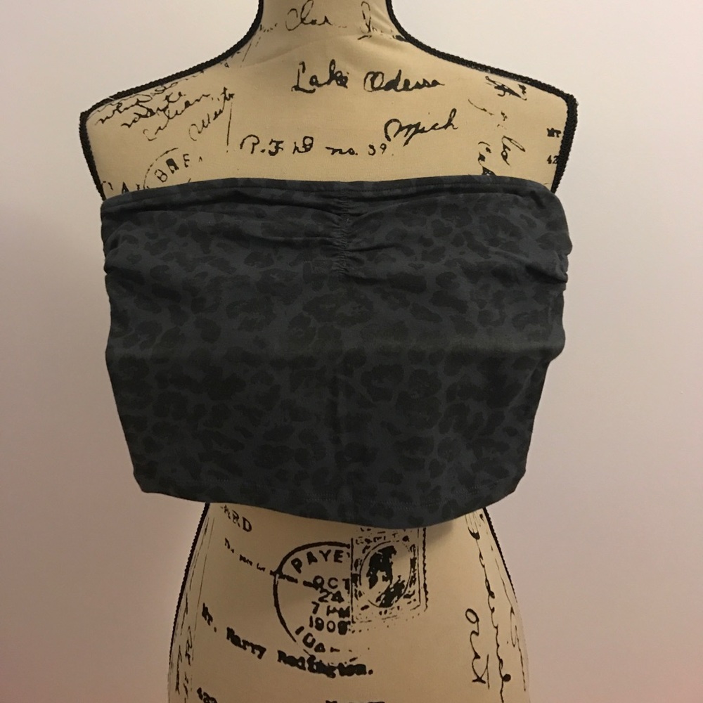 Garage Leopard Printed Bandeau