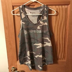 PB Camo Racerback Tank, Small