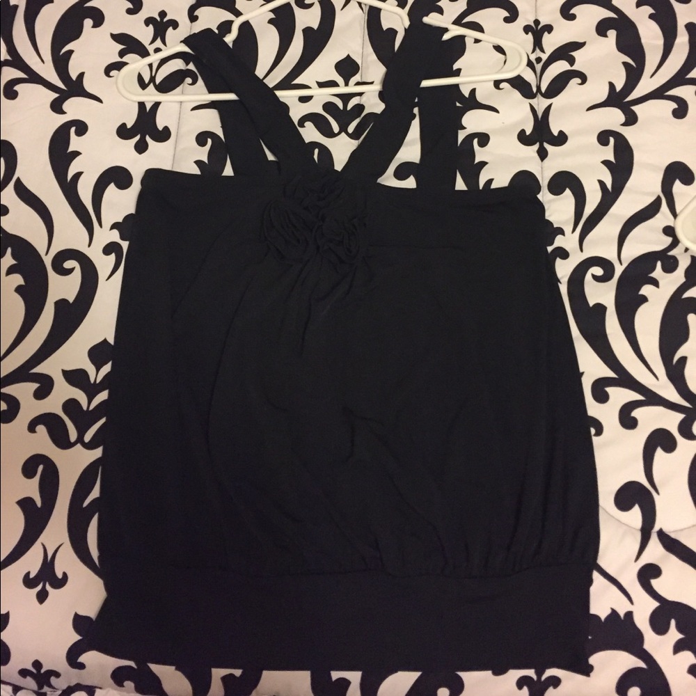 Black dressy tank