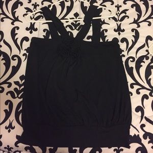 Black dressy tank