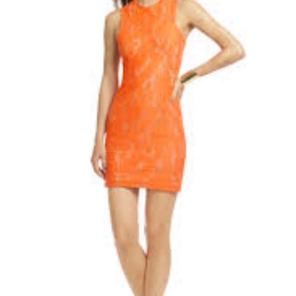 Yigal Azrouel Paisley Lace Dress