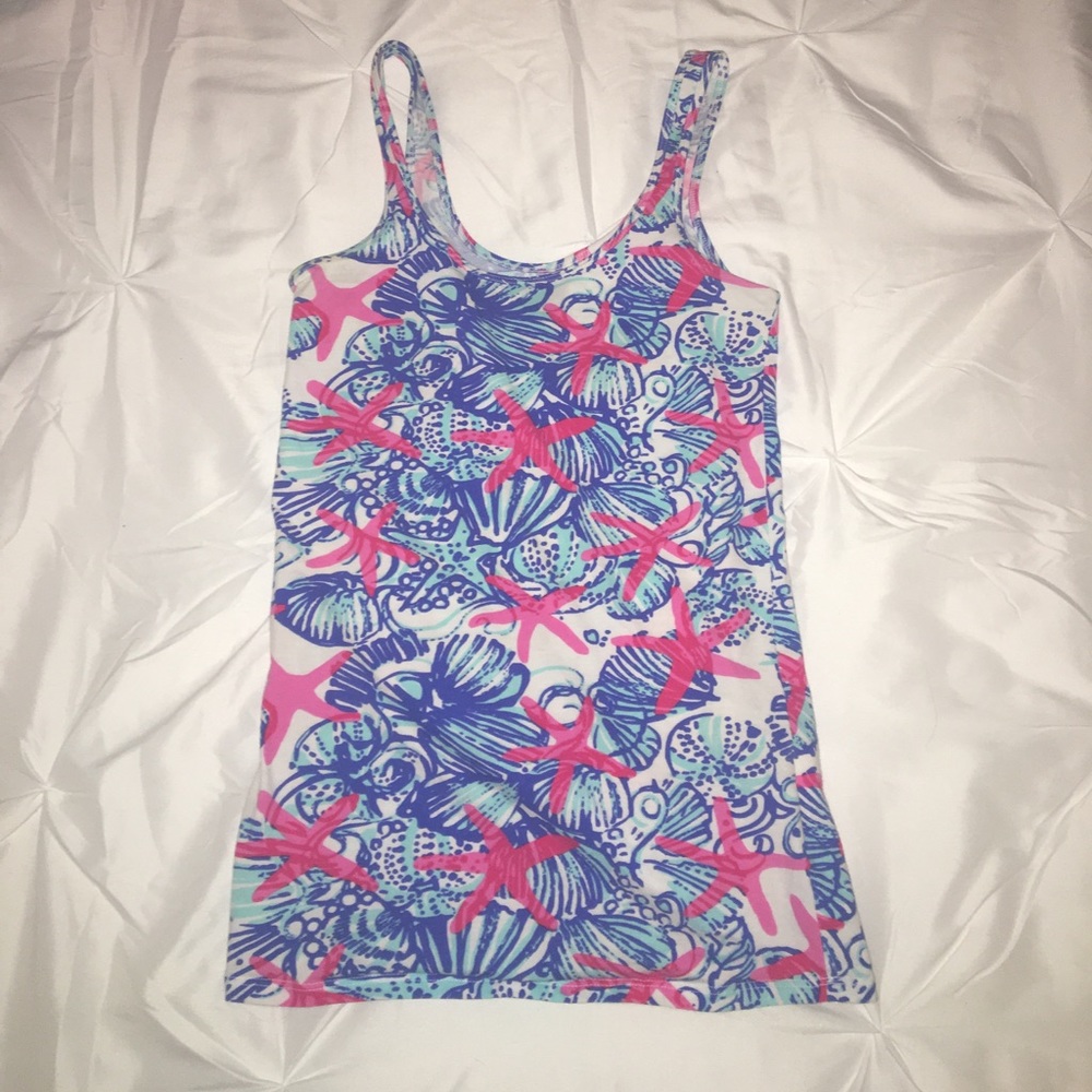 Lilly Pulitzer SheSheShells Tabbie Tank