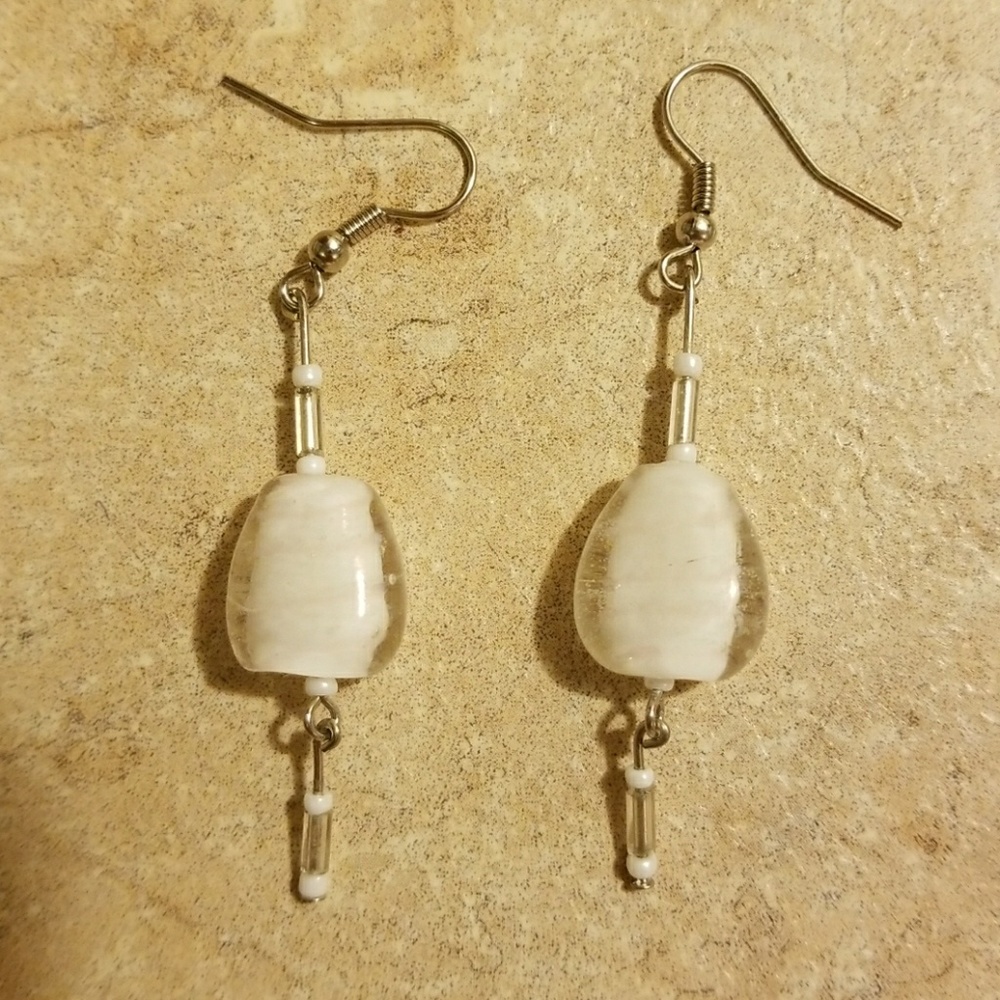 Handmade bead earings