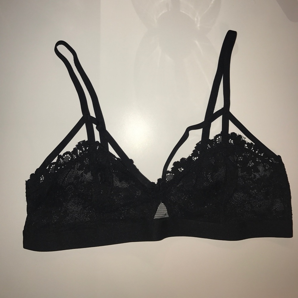 Black Lace Bralette NWOT