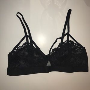 Black Lace Bralette NWOT