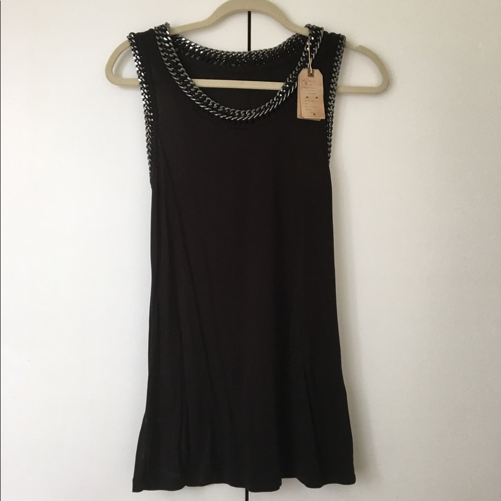 All Saints "Itita Vest" "Jet Black"