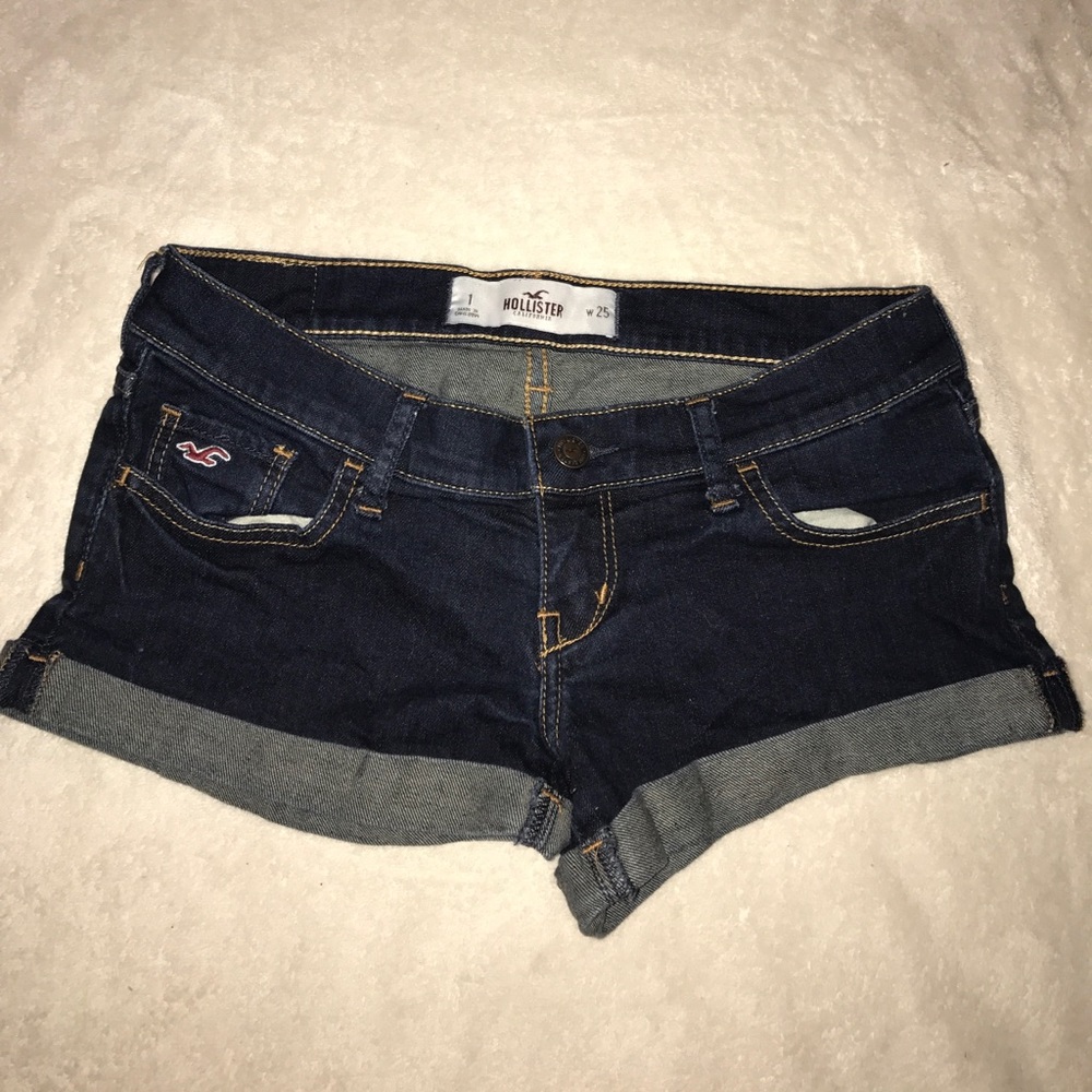 Hollister jean shorts
