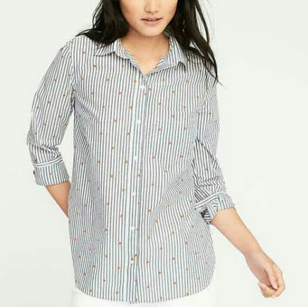 Old navy fox button up