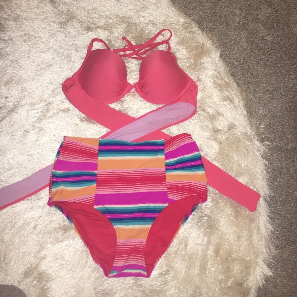 Aerie high waisted bathing suit