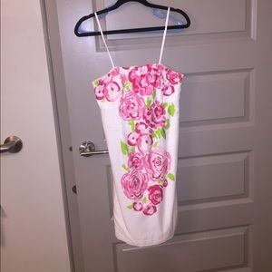 Lilly Pulitzer Size 4 strapless dress