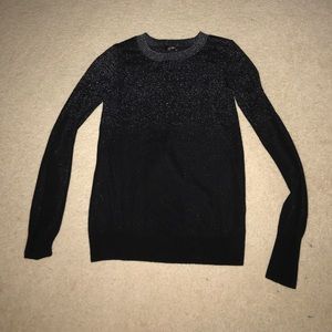 Gorgeous Silver Ombré Express Sweater NWOT
