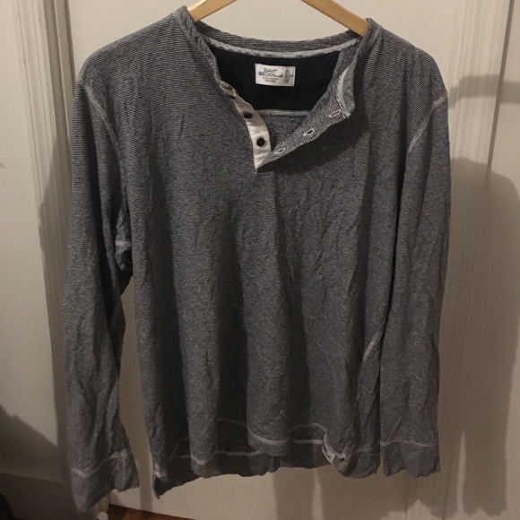 H&M Other - H&M David Beckham striped long sleeve shirt medium