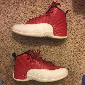 Retro 12 " Gym Red " Size 8