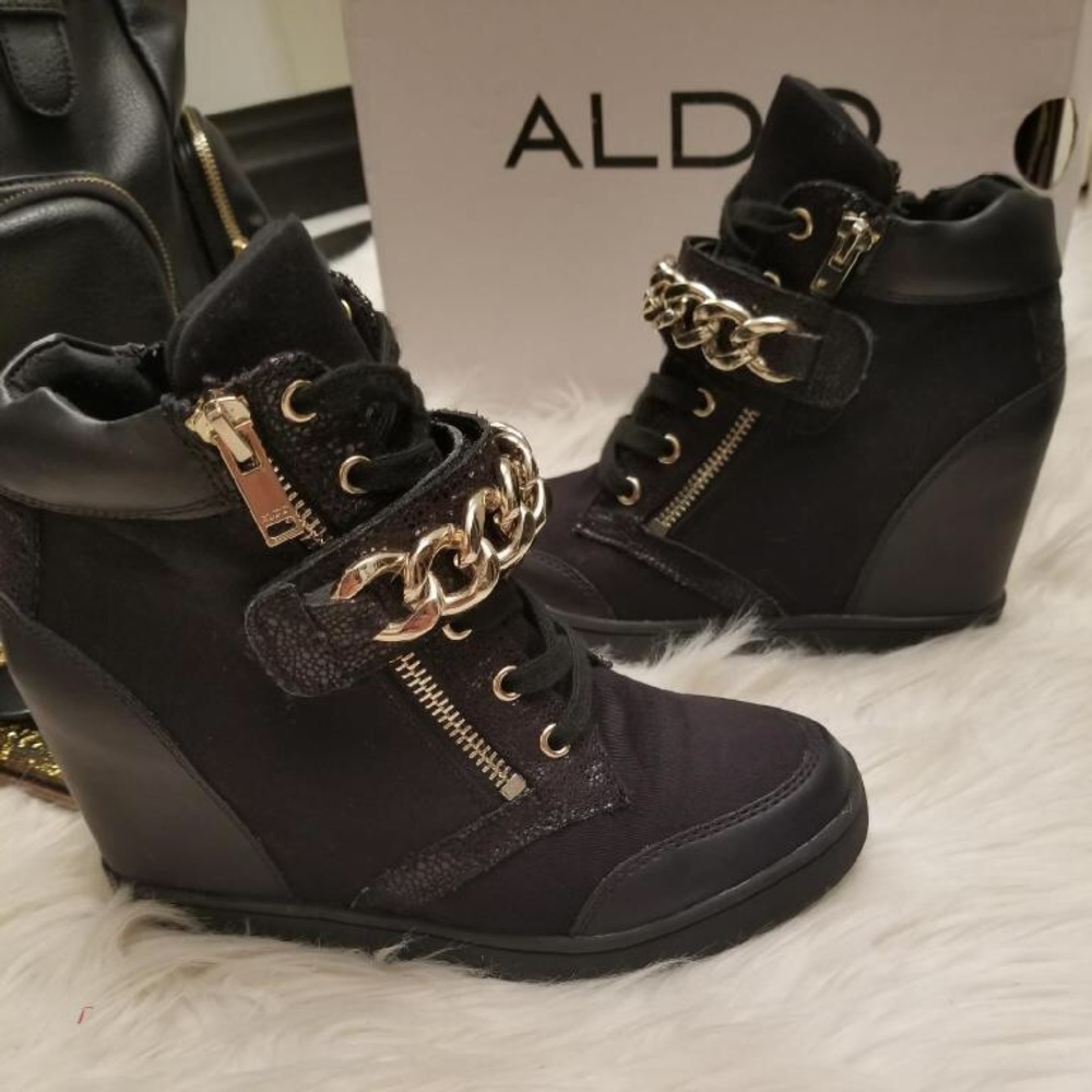 Aldo sneaker wedges