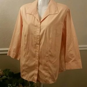EUC Sz Large (Chico's sz 2) Button Down