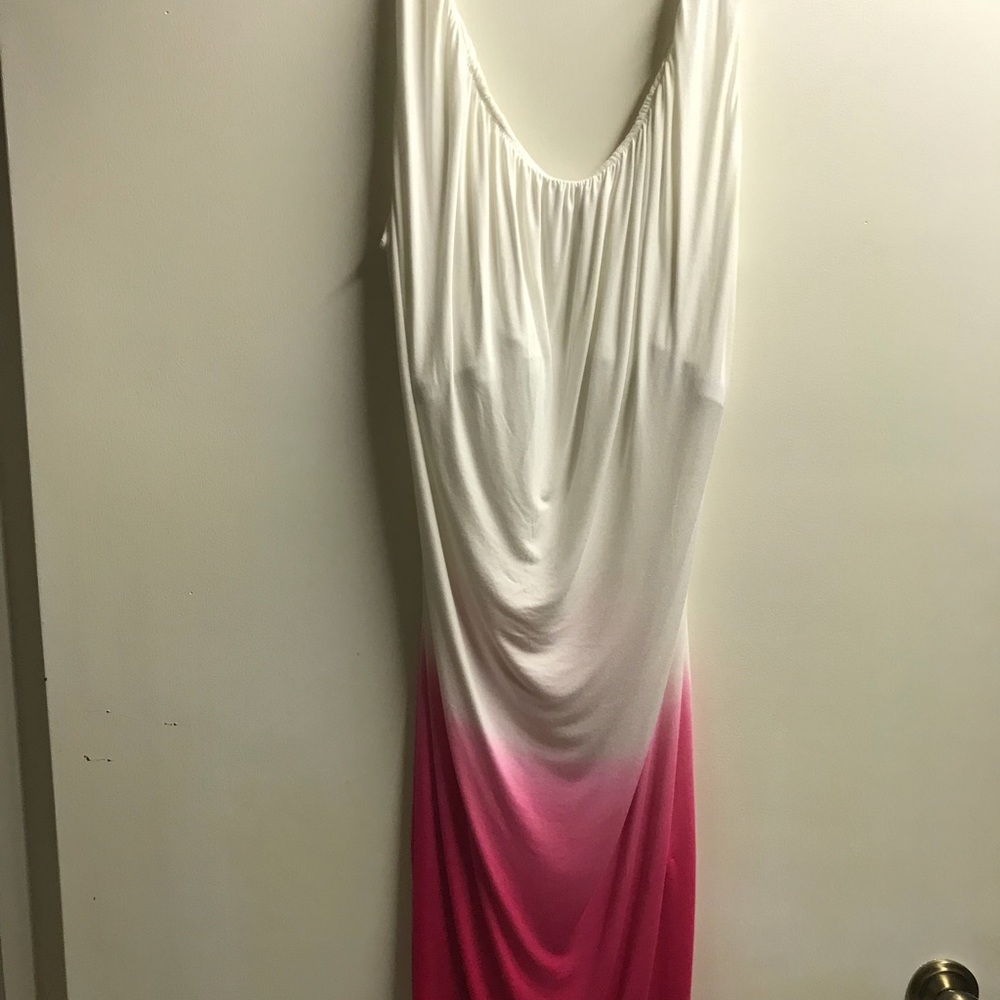 Venus Ombré Drape Front Dress
