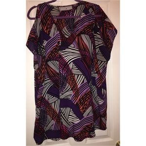 Women’s Plus Size Multi Color Tunic