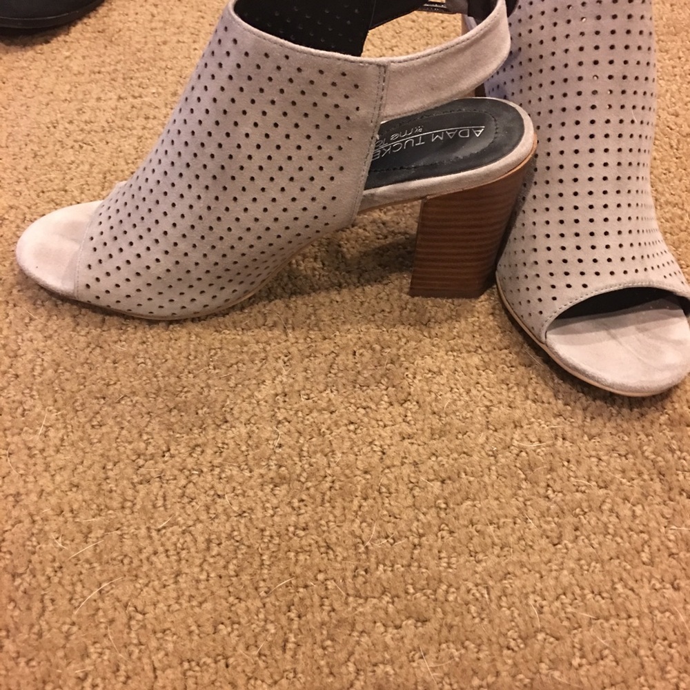 Peep Toe Booties - Picture 2 of 2