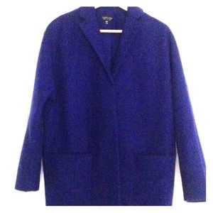 TOPSHOP Cobalt blue coat.
