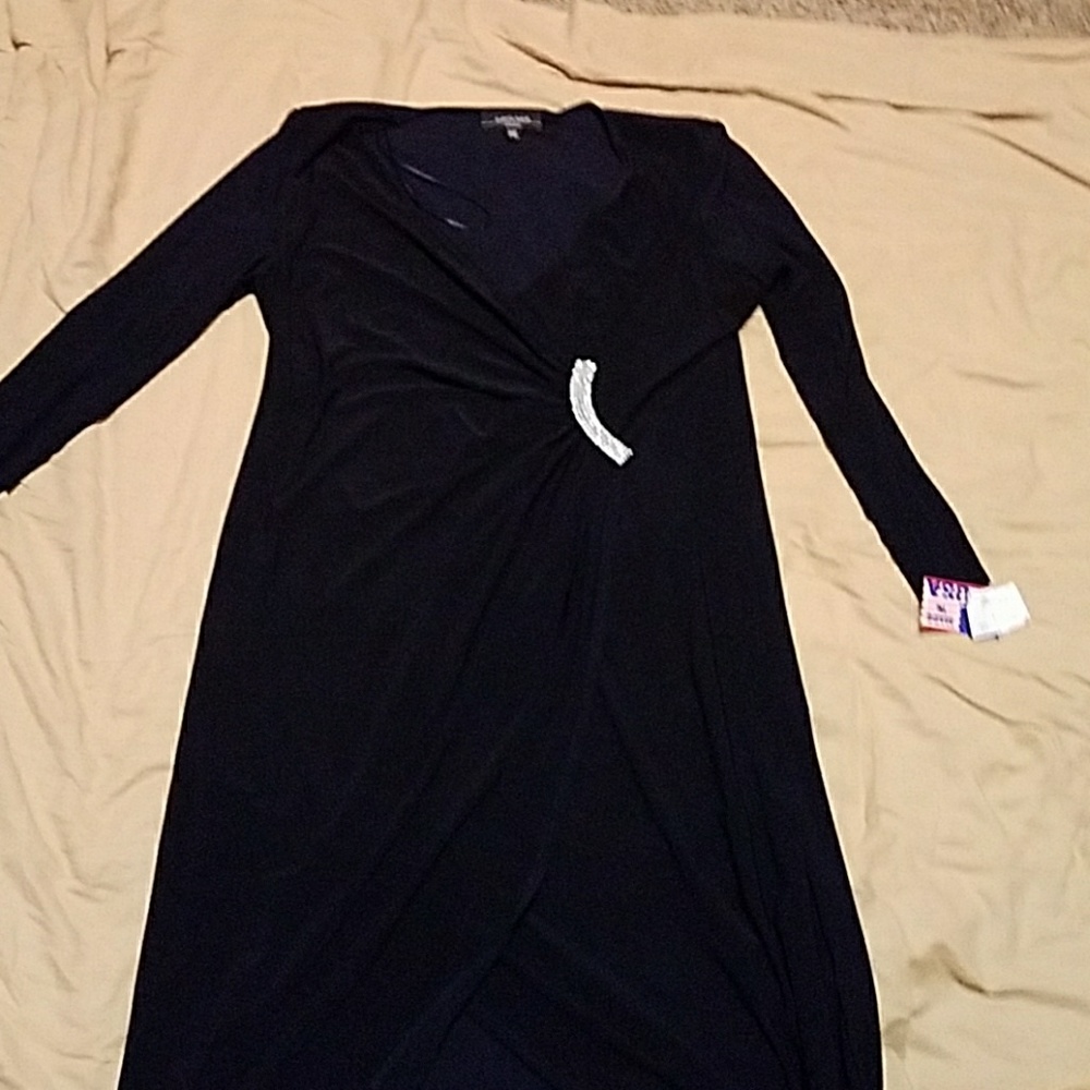 Navy blue dress