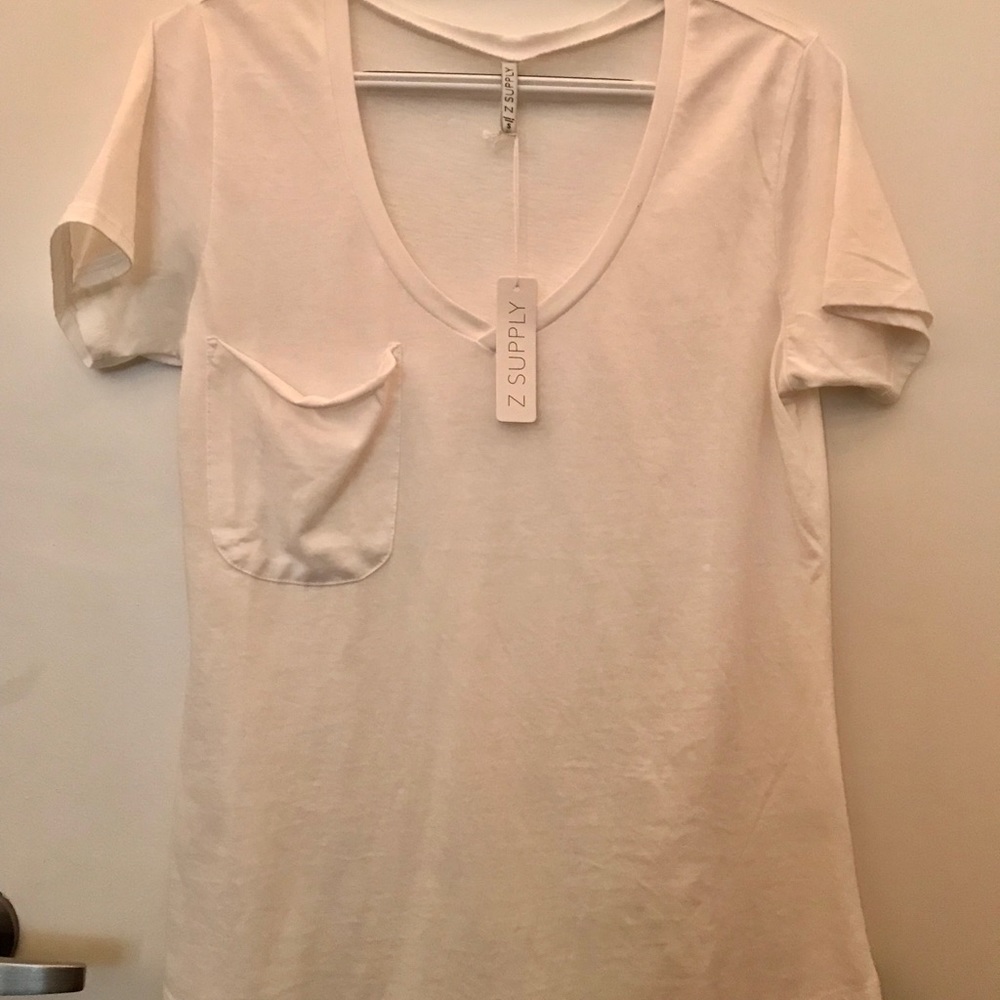 Z Supply Distressed Basic Tee