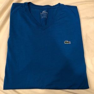 Men’s Lacoste V neck T-shirt new w/o tag