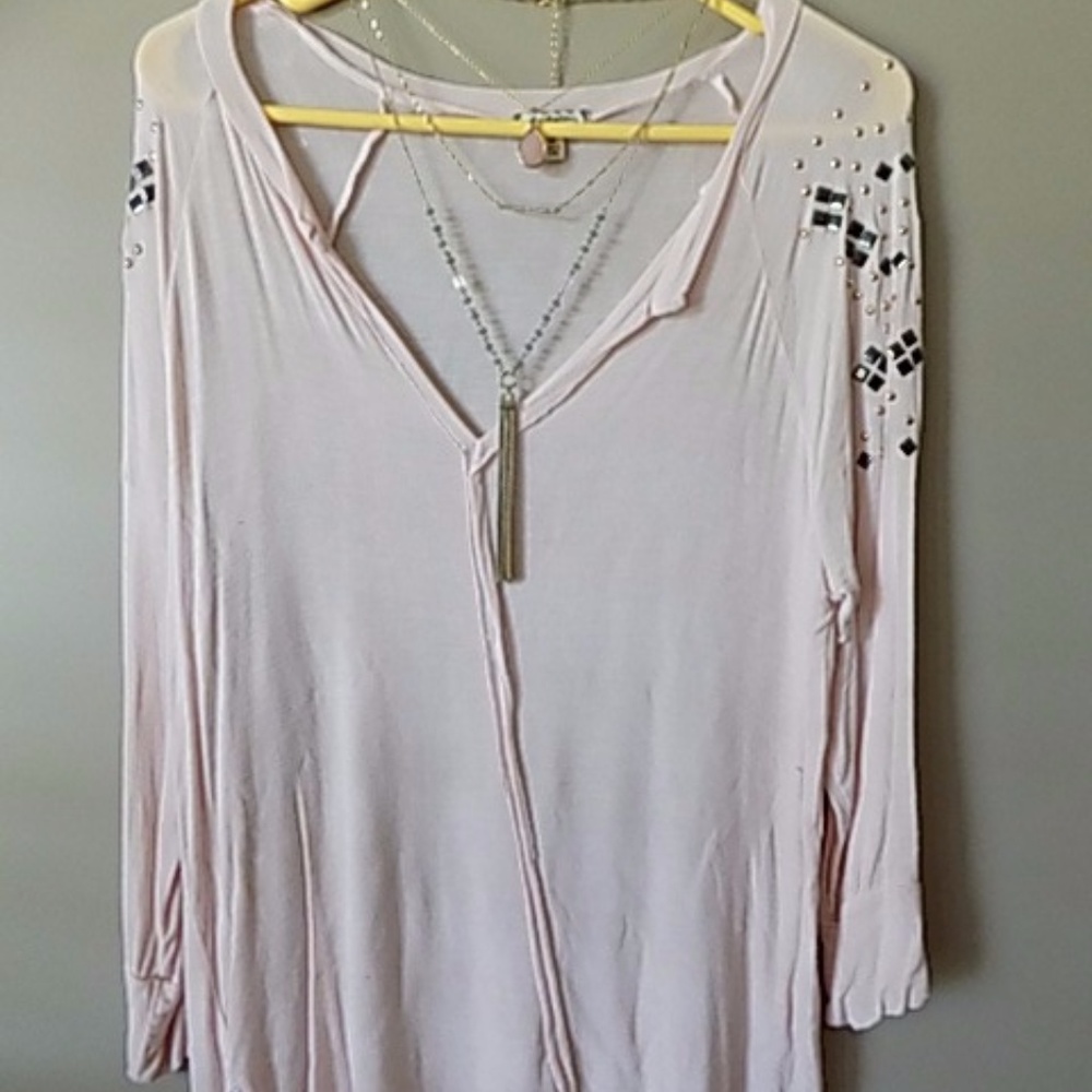 Blush Pink Top
