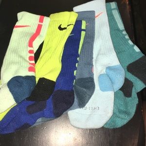 6 pairs of gently used Nike elites.