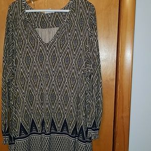 long sleeve tunic.  new with out tags