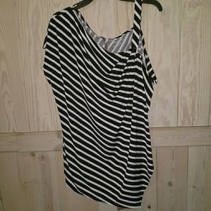 Lane Bryant cold shoulder top