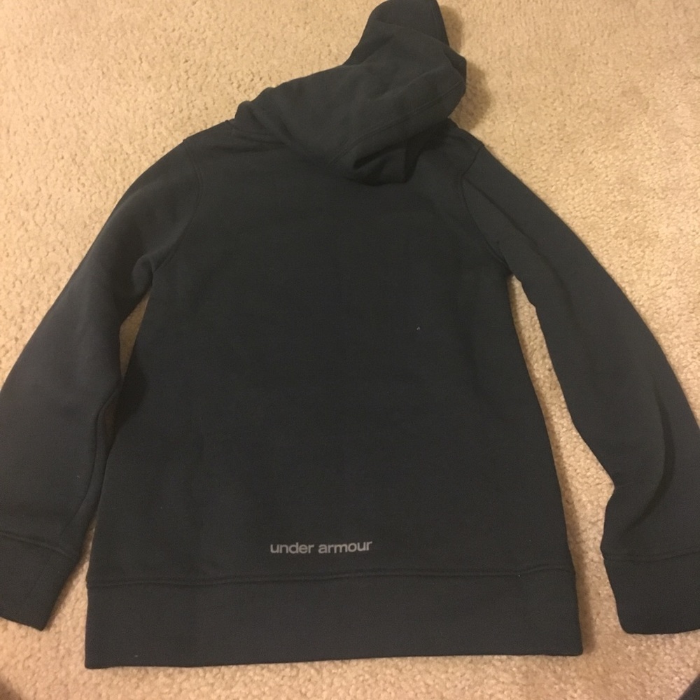 Under Armour youth size XS black hoodie NWT - Picture 6 of 6