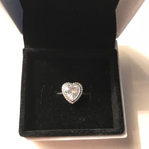 Sparkling Love Heart Ring