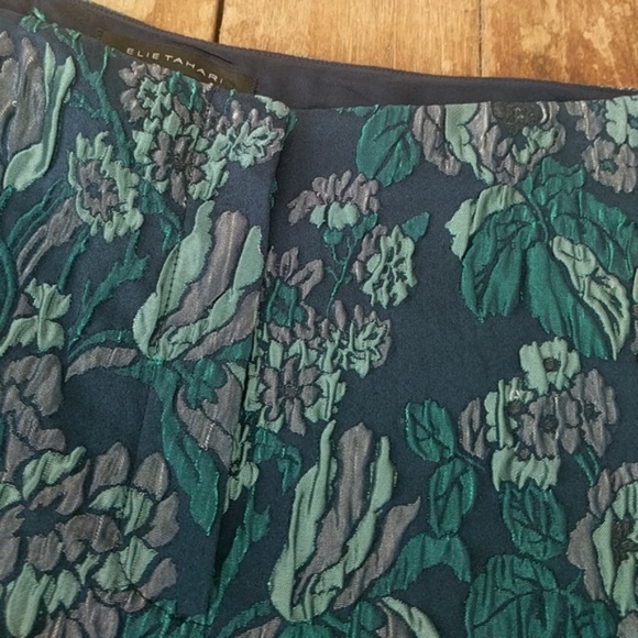 Elie Tahari lined floral tapestry pants NWOT - Picture 3 of 6