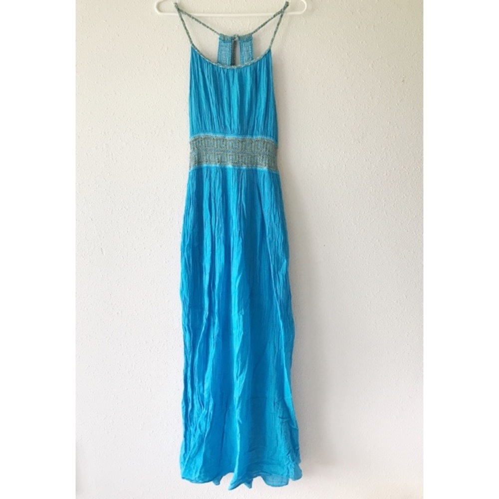 GREEK BLUE MAXI DRESS