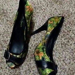 Flower heels