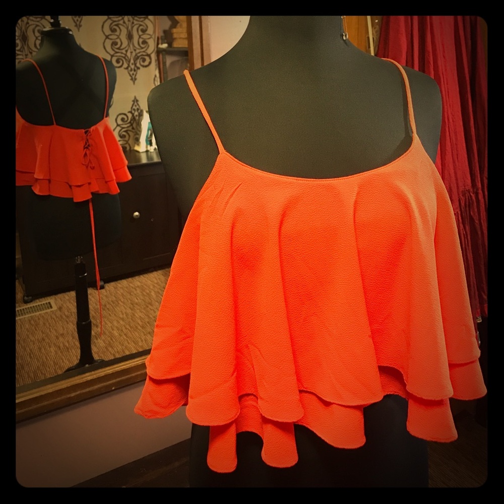 Free people flounce camisole tank top