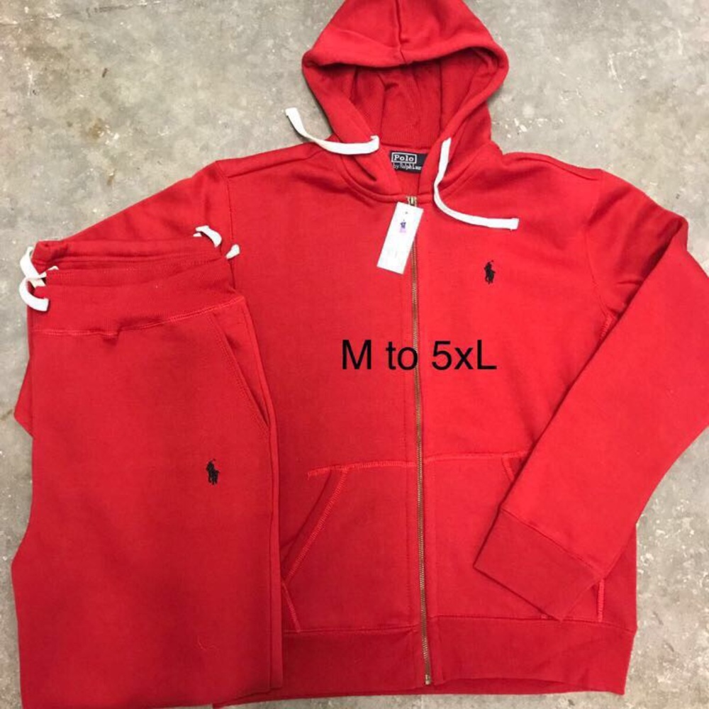 Polo sweat suite jacket and pants - Picture 2 of 4