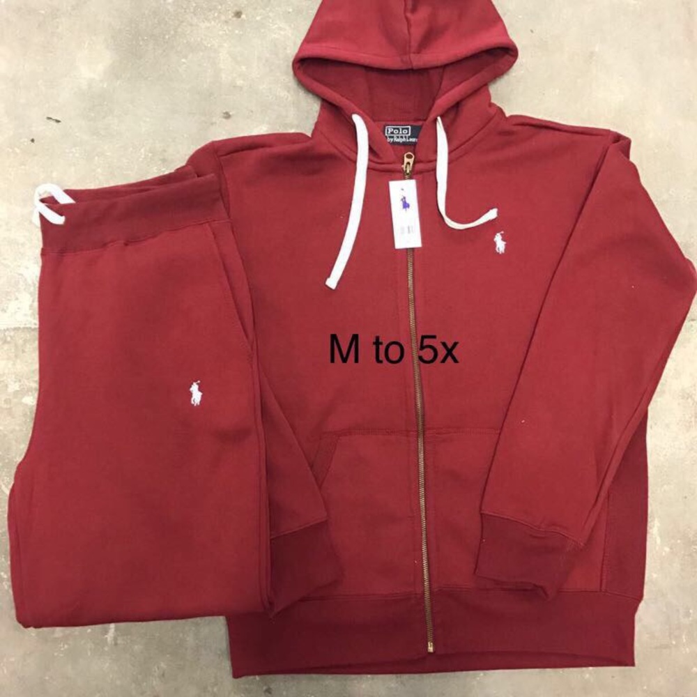 Polo sweat suite jacket and pants - Picture 4 of 4