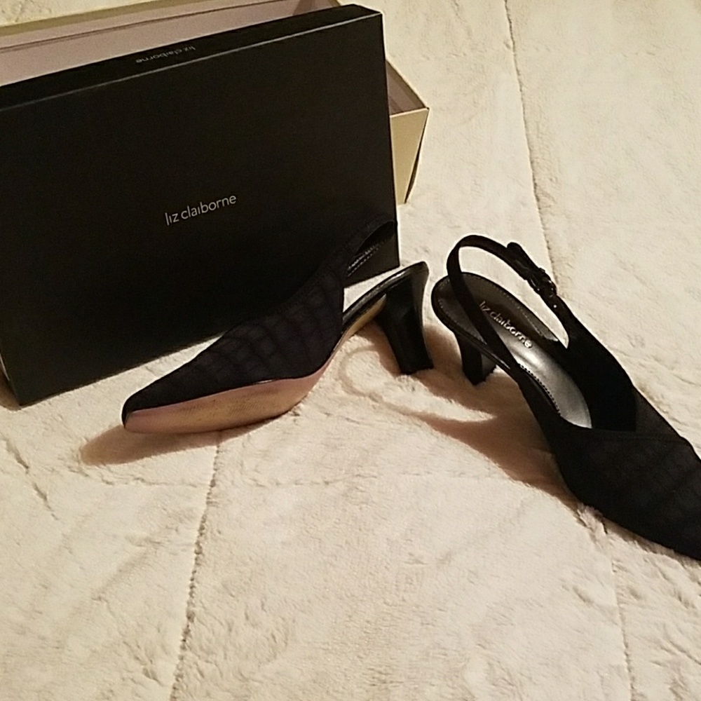 sling back dress shoes