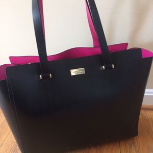 Kate Spade Kellen Arbour Hill Black/Pnk Tote