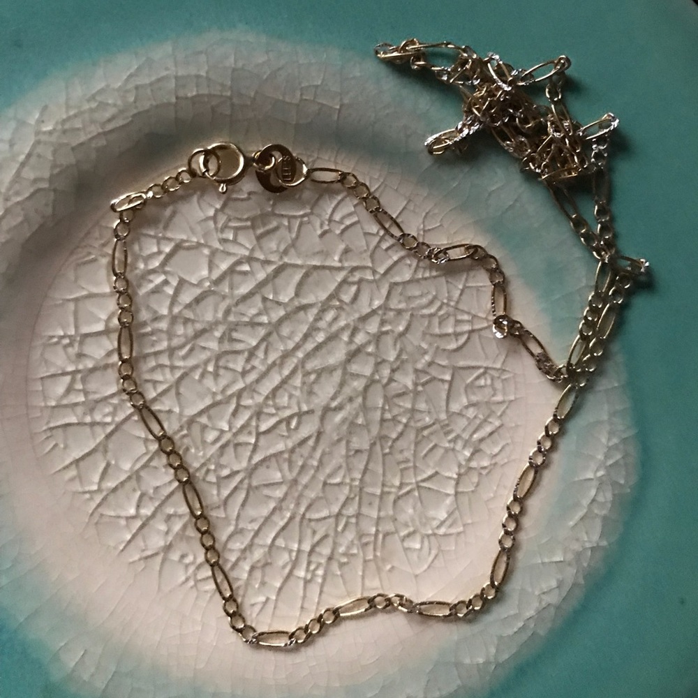 14K SOLID GOLD NECKLACE. NWOT