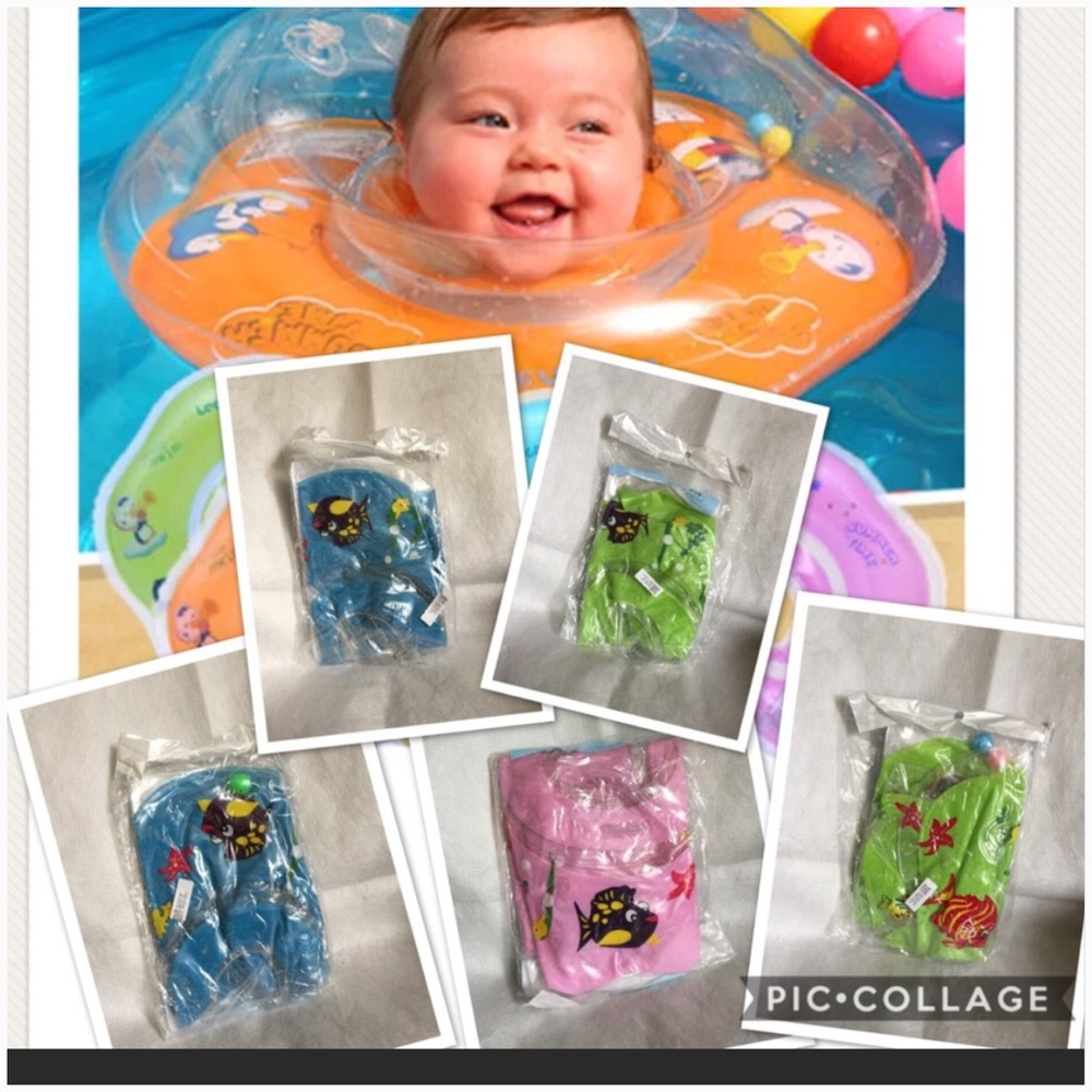 Inflatable Neck Float Ring for Infant