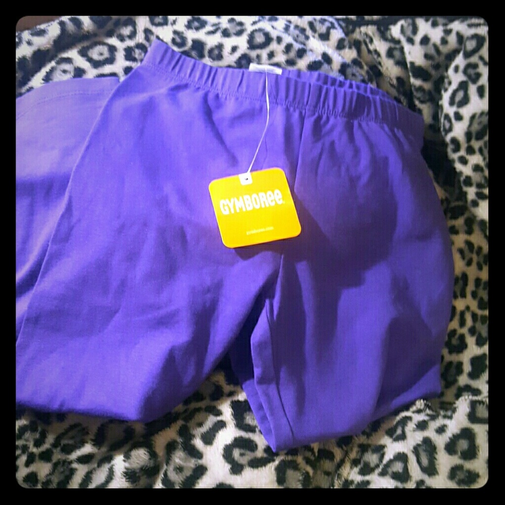 Gymboree NWT 7-8 cropped leggings