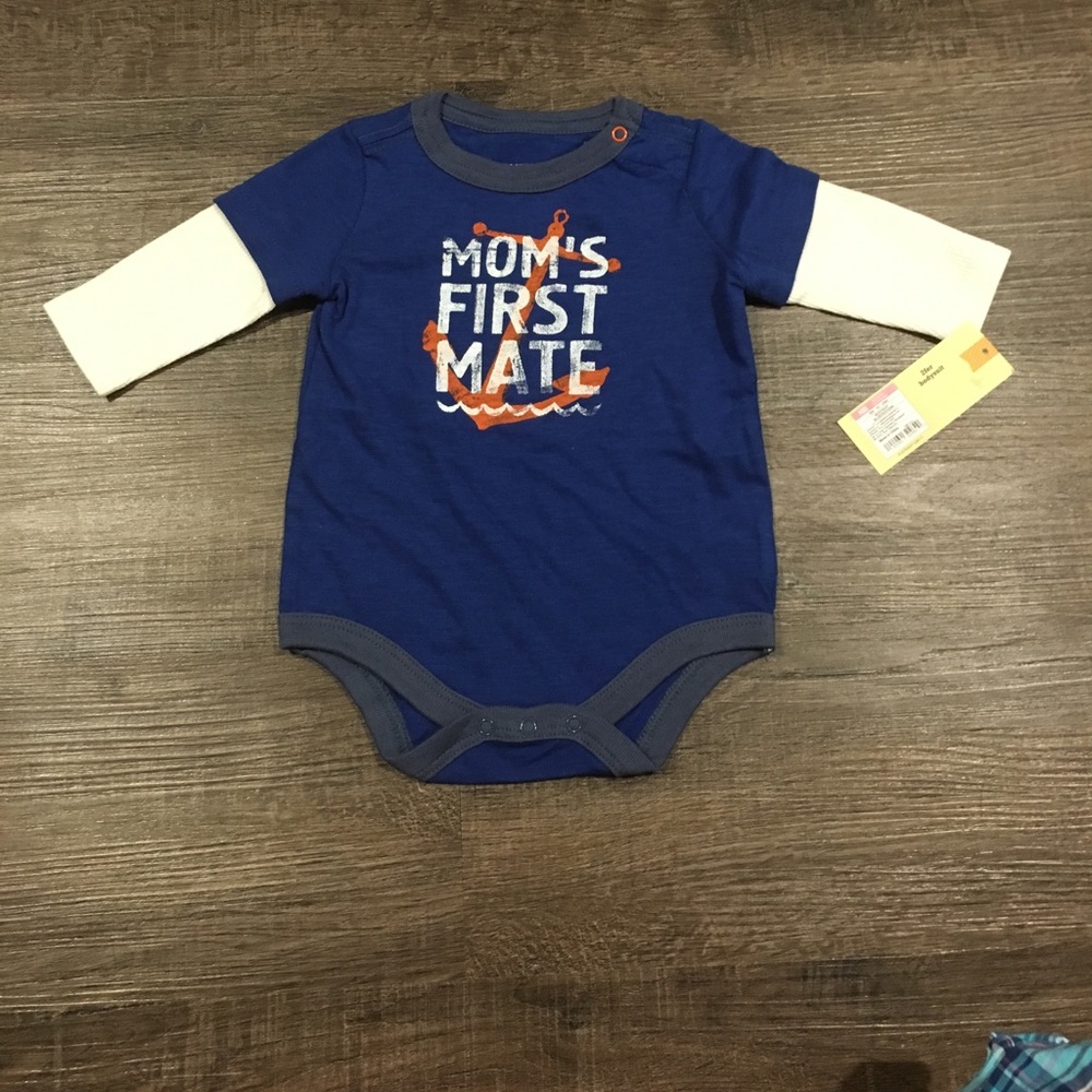 Cherokee bodysuit newborn Mom's First Mate